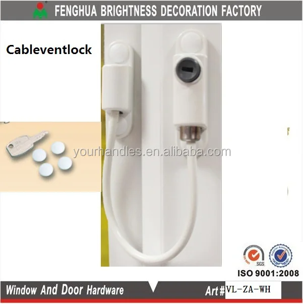 Upvc Cable Window Restrictor Child Safety Lock Child Casement