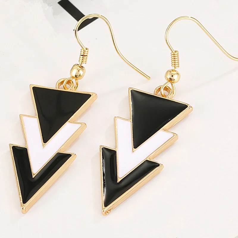 ES320-Long-Drop-Earrings-Women-Triangle-Dangle-Earring-Fashion-Jewelry-Brincos-oorbellen-Simple-Ear-Jewelry-One