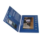 LCD Homemade Video Brochure Card With Customized Printing