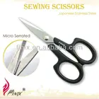 Japanese Stainless Steel Micro-Serrated Blade Needlework Dressmaking Embroidery Scissors
