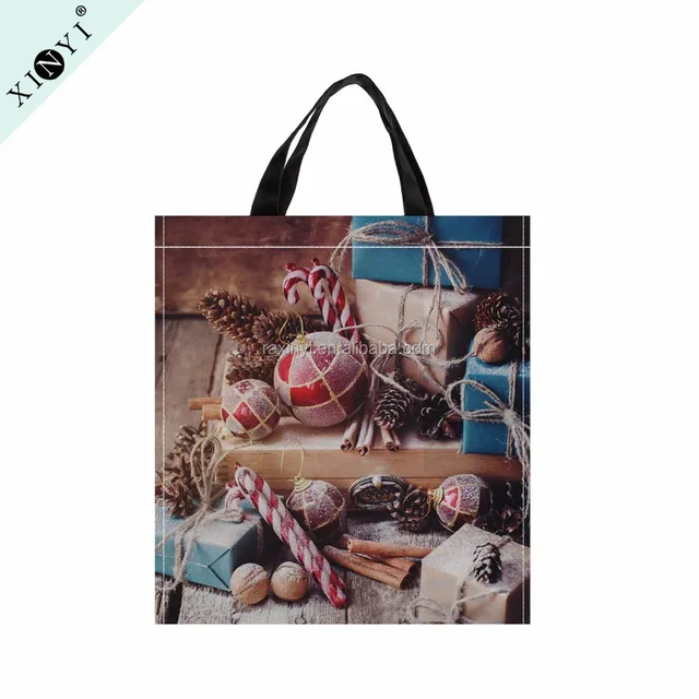 high quality recycled custom print tote bag pp non woven gift
