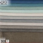 34 Colors 2018 100% Polyester Hot Sale Stock Burn Out Modern Fabric Sofa