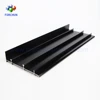 high quality black anodized aluminium extrusion profiles for Dominica windows side Jamb