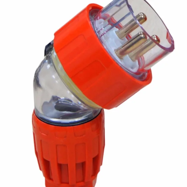 Australia plug,4 and 5 round pin angled plug,plug socket IP66