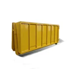 24.5CBM waste management waste recycling stackable hook lift bin custom hook lift container