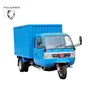 Hot sell 3 wheel motorcycle with roof with full cab and cargo box