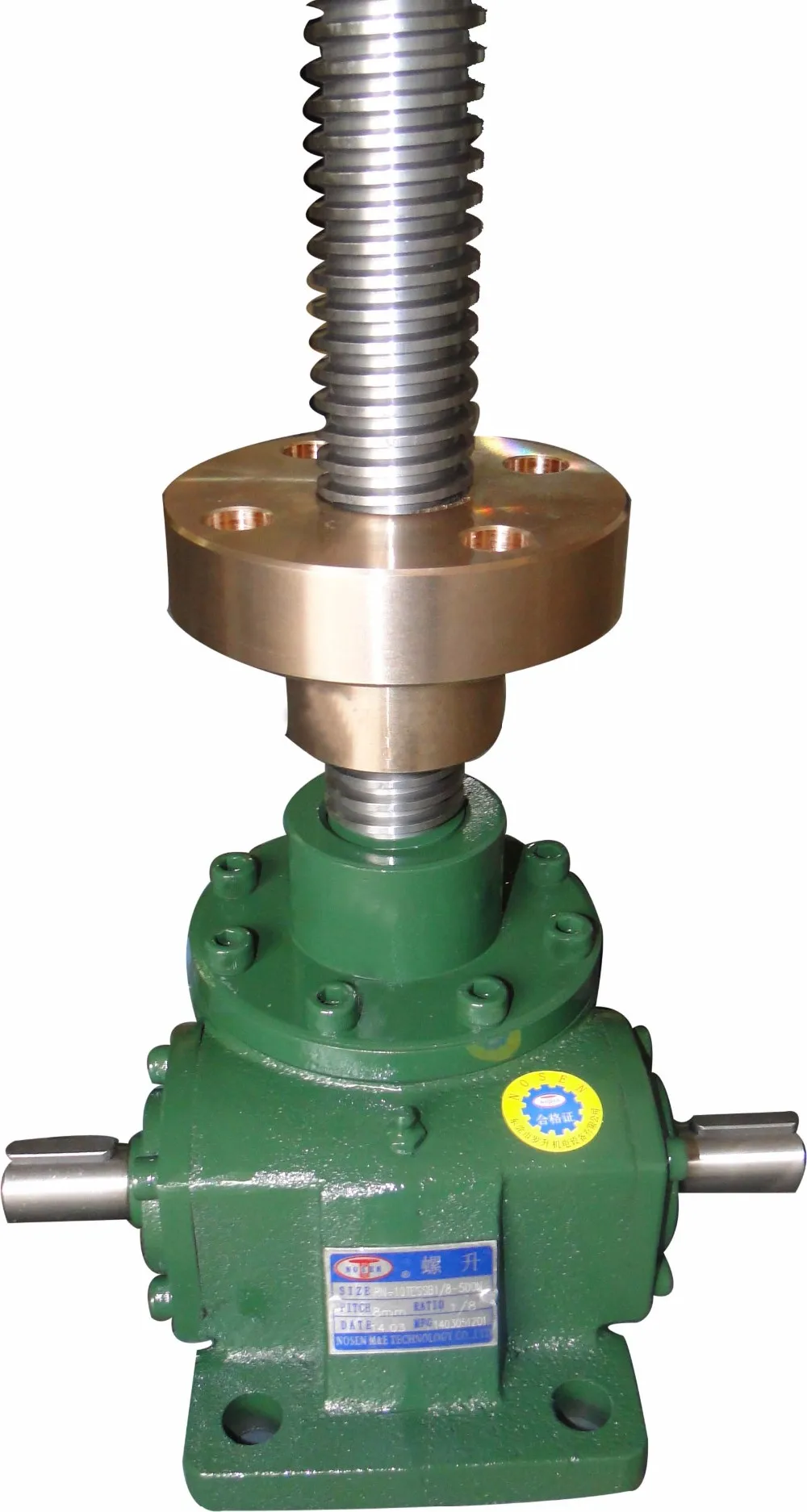 RN-20T Automatic Spiral Floor Leveling Screw Jacks with Flange & Nut