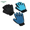 Multi Silicone Hand Brush Pet Grooming Gloves Hair Remover Gloves with Soft Tips