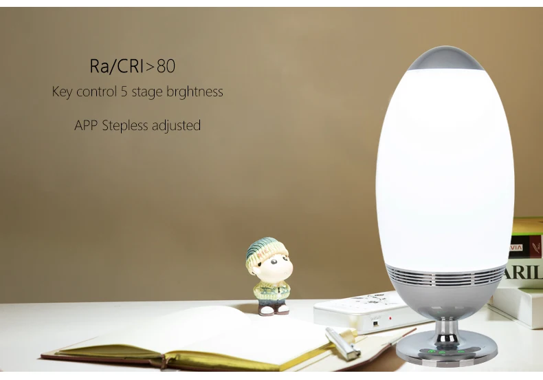 2018 Inventions Smart Loudspeaker Colorful LED Reading Music Light with SD Card - ANKUX.COM