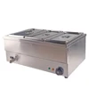 China professional commercial counter top stainless steel electric bain marie cooking equipment