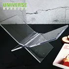 UNIVERSE free sample tabletop easel book open single book box display stands clear acrylic book display case