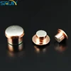Trimetal electrical silver copper alloy contacts for Relay Switch Sockets