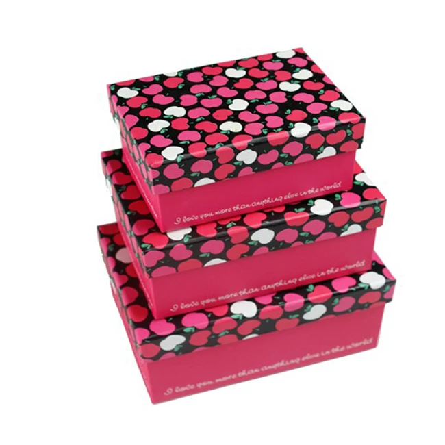 wholesale custom printed cheap fancy cardboard boxes
