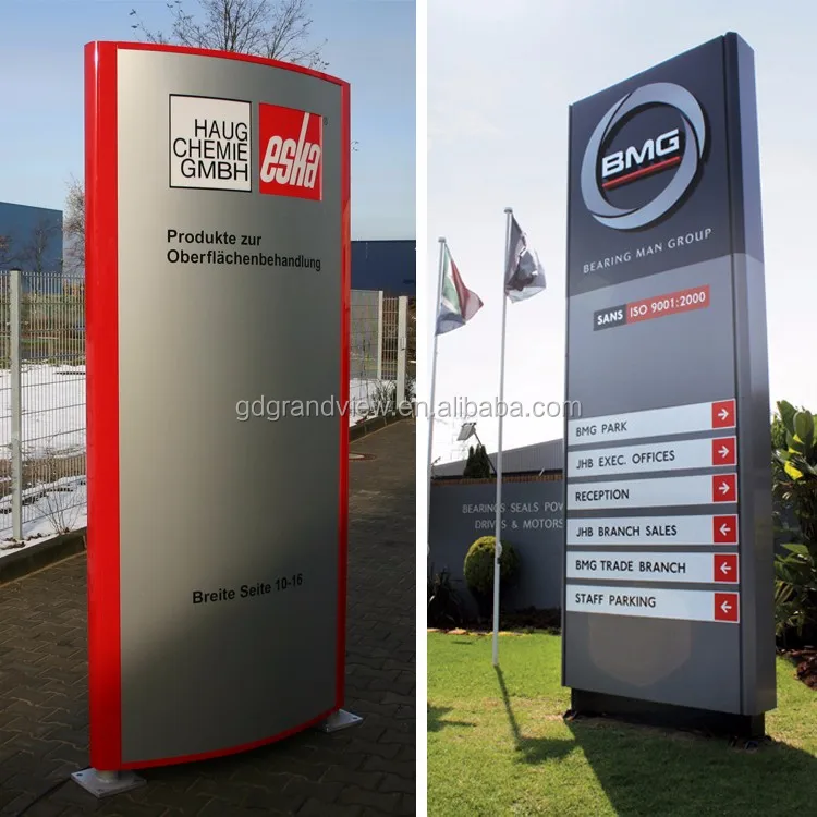 Auto Outdoor Advertising Pylon Board Buy Advertising Pylon Auto