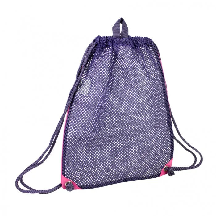 clear mesh drawstring bags
