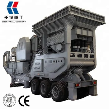 China Supplier Mobile Stone Crusher Plant Wide Used Portable Rock Crusher