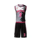 Cheapest Unique Design Basketball Jersey Reversible Custom Basketball Wear