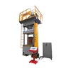 Hot air circulation hydraulic press for solid forklift tire