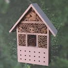 Lovely wooden insect hotel, honey bee house
