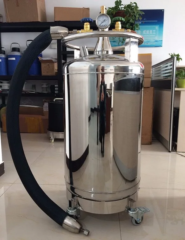 Ydz Series 30l 50l 100l Stainless Steel Liquid Nitrogen Dewar Tanks