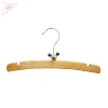 2018 Hot sale high quality cute anti slipping cute baby wooden hanger