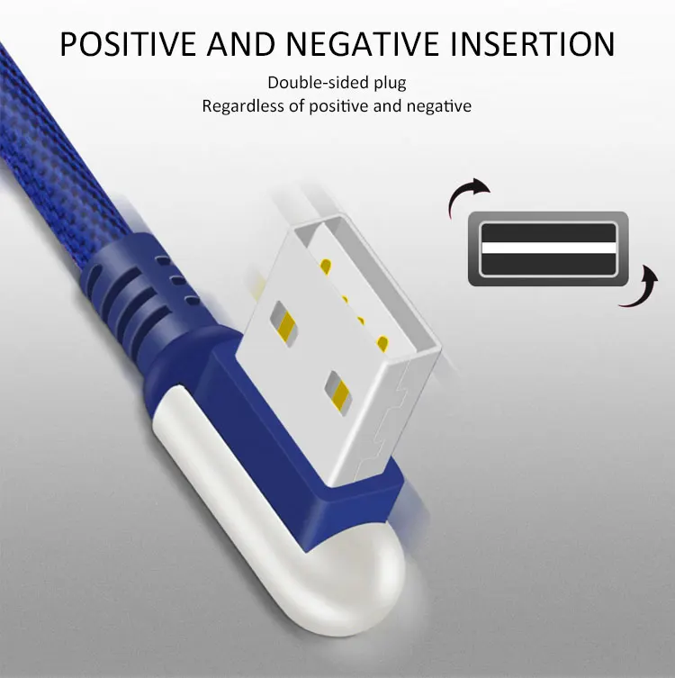 2019 factory new design nylon braided micro charging USB cable, charger data sync type-C cable phone 6 7 8 X - ANKUX.COM