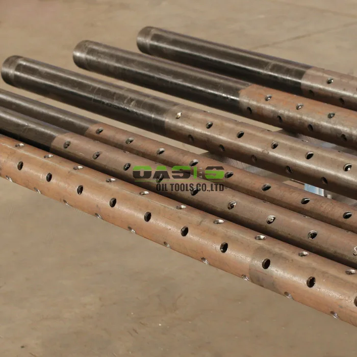 Corrugated Galvanized Carbon Steel Pipe Perforated Round Steel Pipe