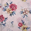 China supplier custom floral pattern print chiffon polyester fabric for women dress