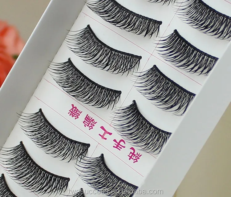 factory supply 10 Pairs Reusable magic Eye lash Long False Eyelashes custom package box lashes