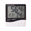 1PCS HTC-1 Indoor Room LCD Electronic Temperature Humidity Meter Digital Thermometer Hygrometer Weather Station Alarm Clock