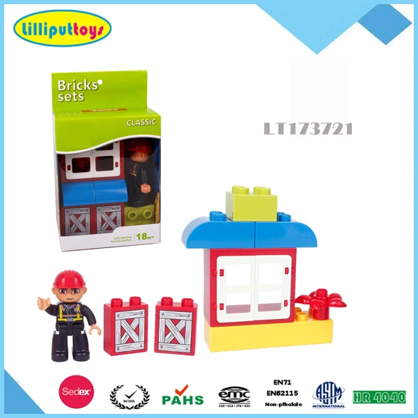 9 pcs Cheap Building Block mini model brick toys for children