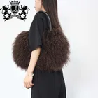 High Quality Luxury Designer Elegance Handbags Ladies Fashion Fur Bags