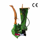 Auto feed 6'' diameter PTO hydraulic wood brush chipper mulcher BX62R