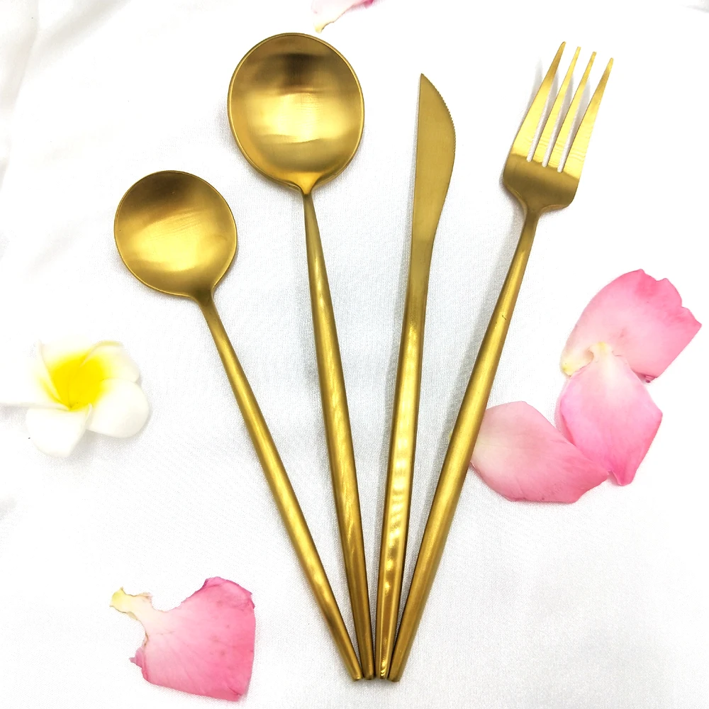 Colored high grade Luxury Italian Portugal Stainless Steel Bulk Gold Flatware, Pink;blue;golden;black;silver and cusomized
Colored high grade Luxury Italian Portugal Stainless Steel Bulk Gold Flatware, Pink;blue;golden;black;silver and cusomized