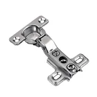 26mm cup half-overlay cabinet hinge one way curving hinge