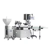 2 heads automatic lotion cream filling and capping machine for skin care product
