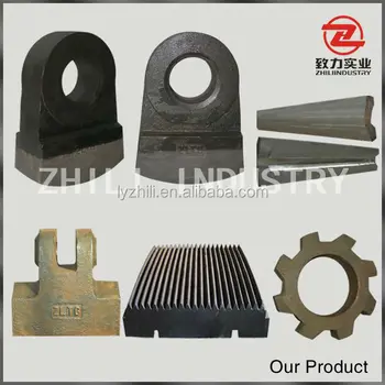 high toughness good performance casting process hammer crusher spares price