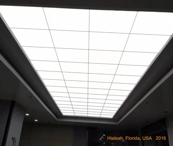 620x620mm dimmable Frameless tunable kelvin change led panel light - ANKUX.COM