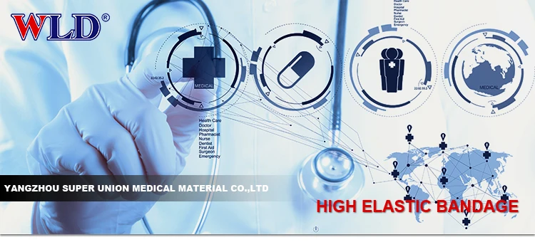 Manufacturer low price medical high elastic bandage