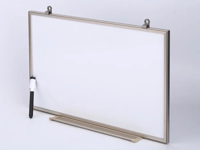 Included Removable Hangers Standard Enamel Whiteboard With Pen