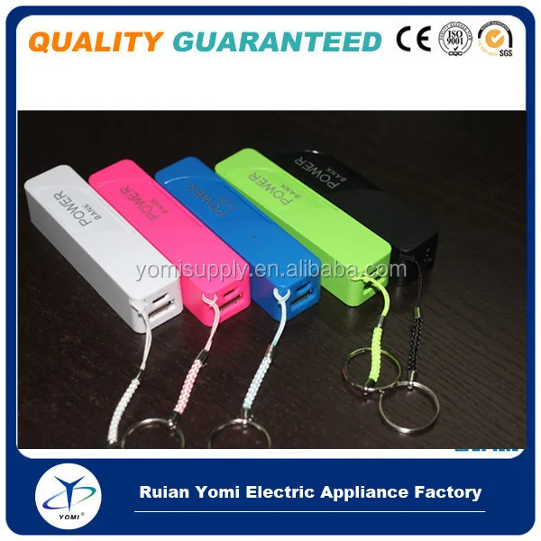 with key ring for smart phone cargador portatil with keychain