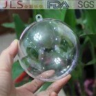 Clear plastic heart shaped heart balls Christmas candy box for packaging chocolate