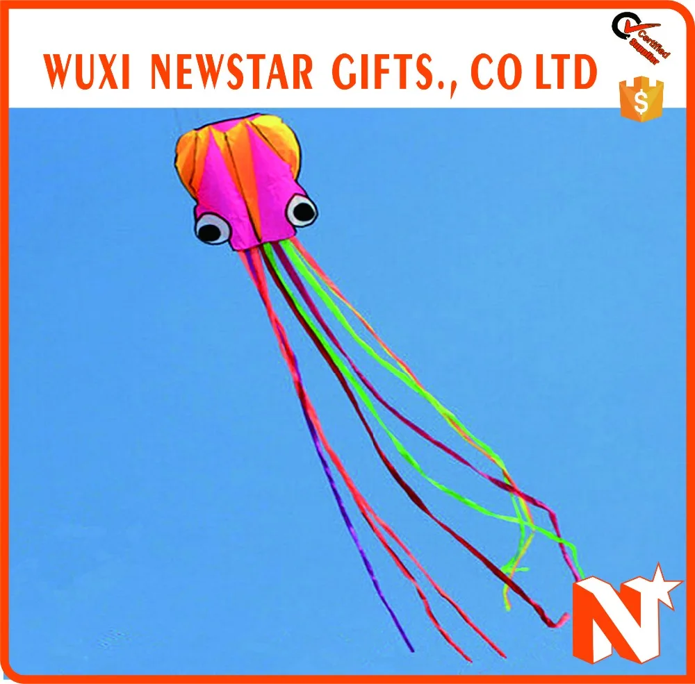 Hot Sale Different Colors Soft Octopus Kites