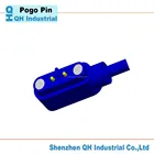 4 Shenzhen Qh Industrial Oem Smt 4 Pin Magnetic Pogo Pin For Male Female Charging Cable Connector Or Smart Watch