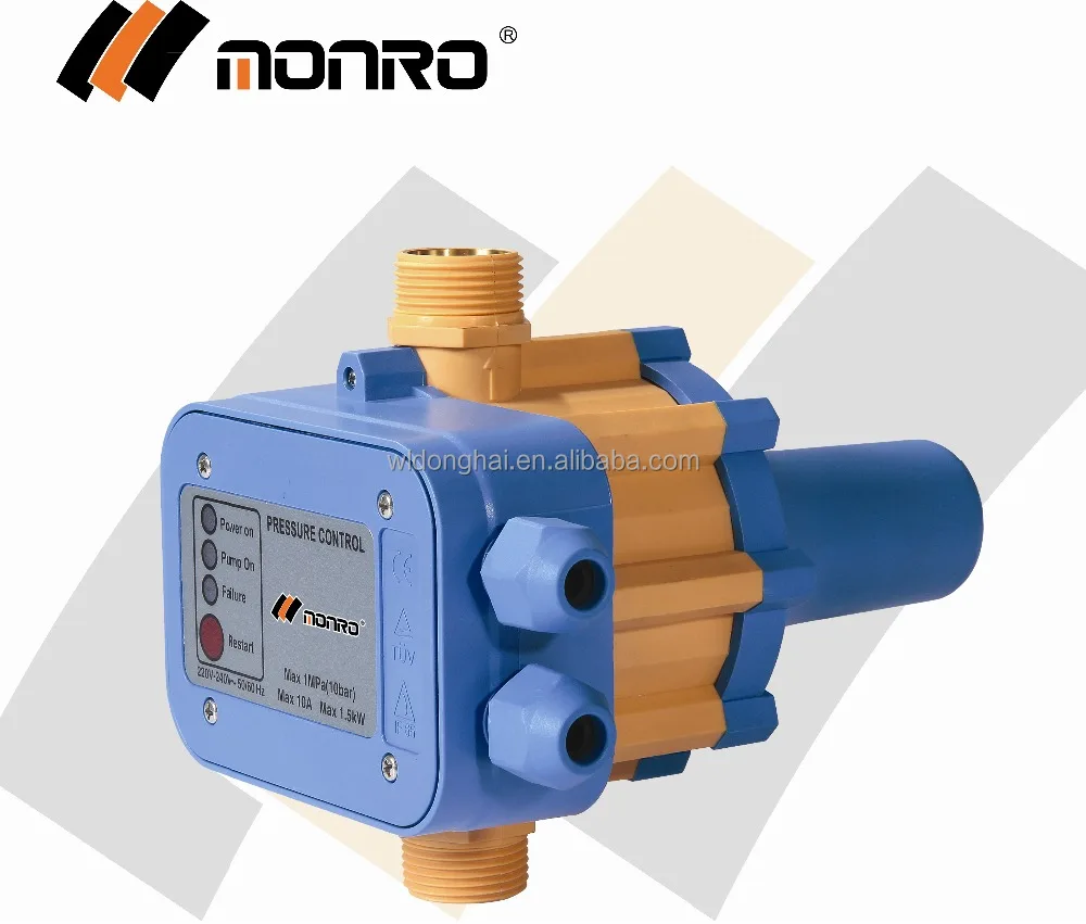 EPC-1 Zhejiang Monro manufactory 10bar pump switch auto electrical manual reset pressure control switch