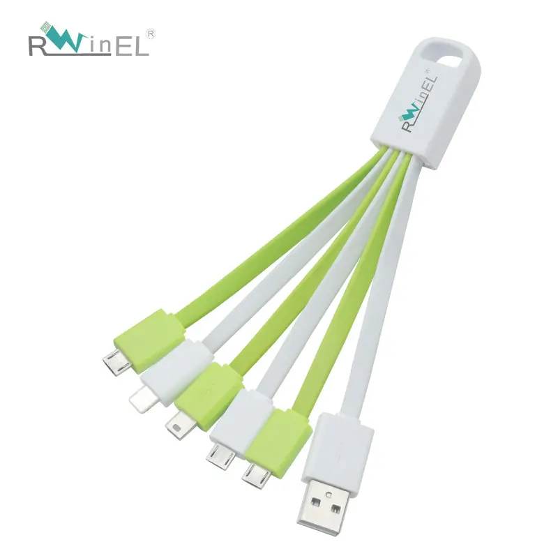 White one-to-three tow line multi-in-one 5-in-1 USB charging cable, White;red;blue;black;yellow;green.;etc
White one-to-three tow line multi-in-one 5-in-1 USB charging cable, White;red;blue;black;yellow;green.;etc