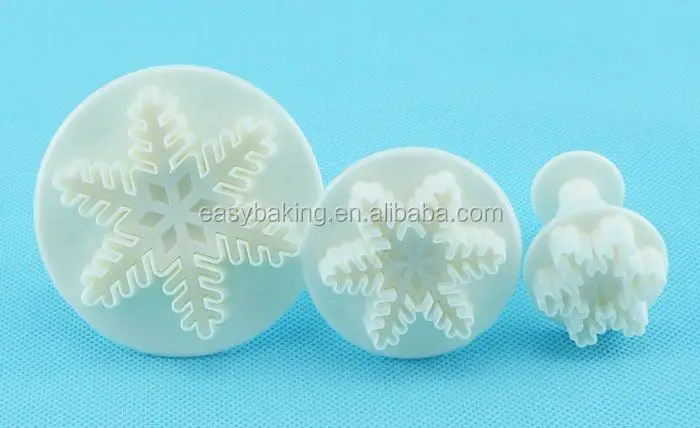 FP-0006 veined snowflake plunger cutters
