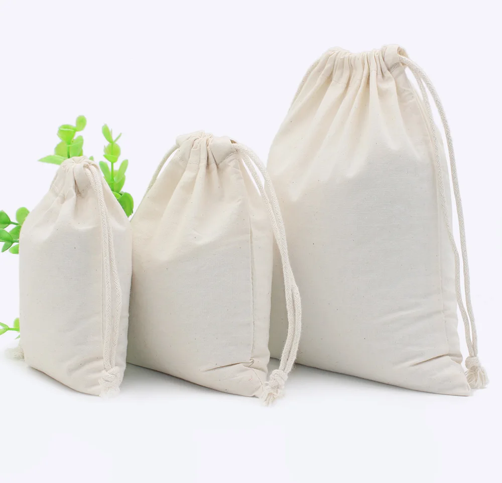 Cotton Environmental Reusable Women Men Travel Shopper Tote Storage Bags Drawstring Shopping Bag, Natural color
Cotton Environmental Reusable Women Men Travel Shopper Tote Storage Bags Drawstring Shopping Bag, Natural color