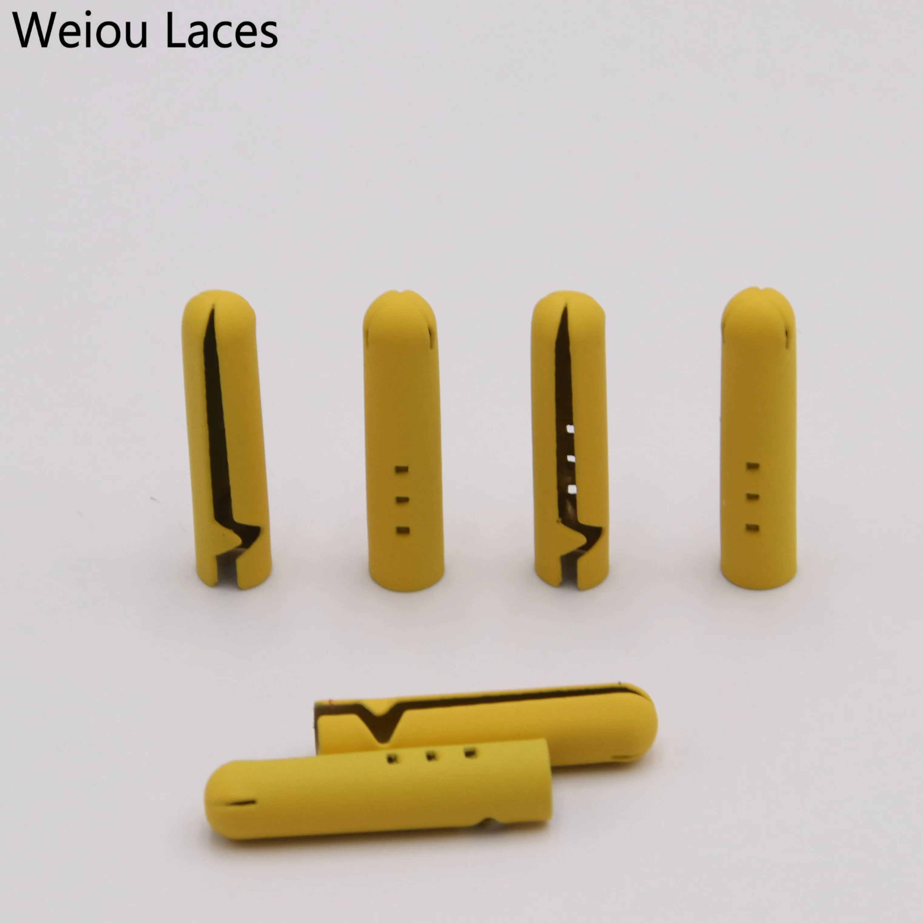 Weiou 4pcs DIY Shoelace Tips Mounted Metal Alloy Lace Ends Decorative Pants Rope Head Creative Drawstring Accessories 4.5*22mm, Navy,yellow,red ,support custom colors
Weiou 4pcs DIY Shoelace Tips Mounted Metal Alloy Lace Ends Decorative Pants Rope Head Creative Drawstring Accessories 4.5*22mm, Navy,yellow,red ,support custom colors