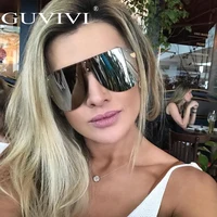GUVIVI Ce uv400 sunglasses metal Logo printing sunglasses oversized one pieces Sunglasses 2018
GUVIVI Ce uv400 sunglasses metal Logo printing sunglasses oversized one pieces Sunglasses 2018